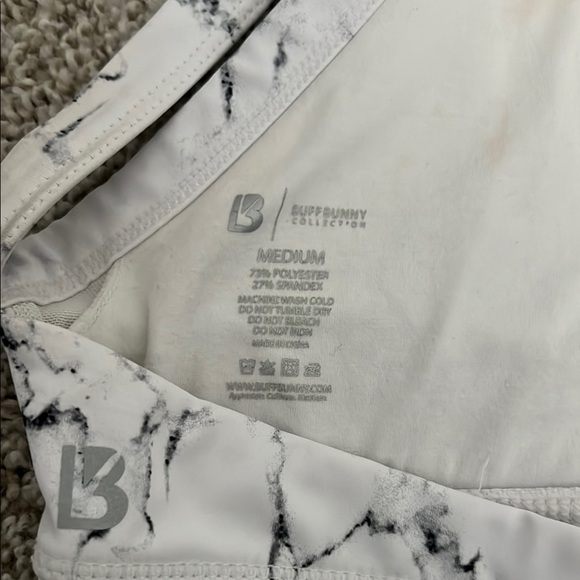 Marble Print Sports Bra - Picture 3 of 3